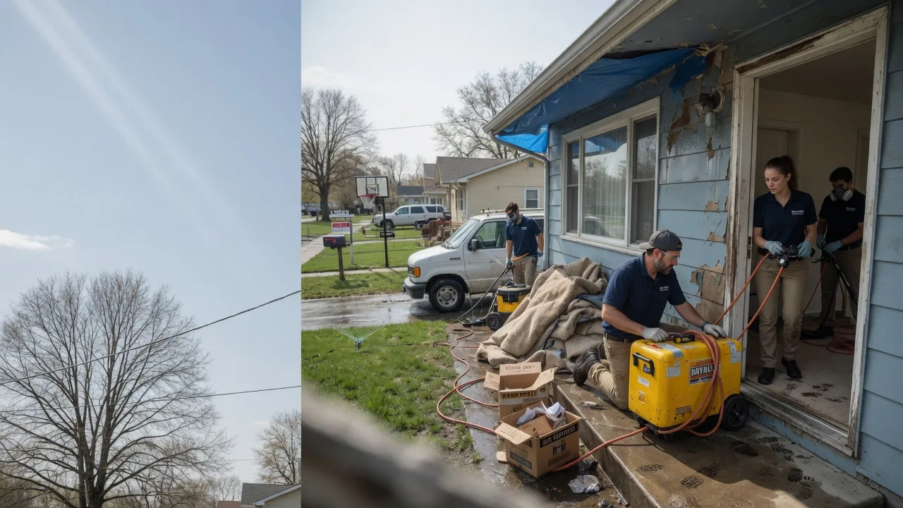 Basement Flood Cleanup in Westover, WV near me